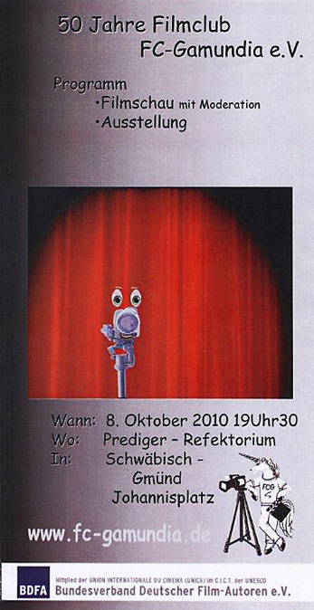 50-Jahre-Filmautoren-Club Gamundia